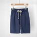Men's Clothing Shorts Men Summer Thin Cotton And Linen Shorts Men's Beach Pants Ramie Shorts White Casual Big Pants_viptrois.com