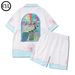 Men's Clothing High End Cuban Collar Shirt Suit For Men Early Summer Wear Niche Trendy Shirt Shorts_viptrois.com