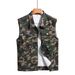 Men's Jacket Denim Top Short SleeveDenim Jacket Trendy New Style_viptrois.com