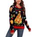 Men's Chunky Knit Sweater Pullover Crew Neck 3D Digitally Printed Christmas Style Hot Selling Sweatshirt_viptrois.com