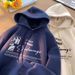 Men's Letter Print Hooded Sweatshirt – Fleece-Lined Thick Winter Pullover (M-5XL, 7 Colors)_viptrois.com