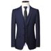 Men's Clothing2024 new business casual professional suit tailored men's suit three-piece suit group purchase suit groomsman groom wedding wedding _viptrois.com