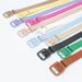 2023 new square buckle simple candy color decorative belt women's fashion all-match jeans casual pants wide belt_viptrois.com