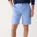 Men's Clothing Solid Color Summer Slant Pocket Mid Waist Loose Casual Shorts_viptrois.com
