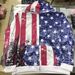 New American Flag Hoodie Printed Unisex Couple Sweatshirt Trendy Gradient_viptrois.com