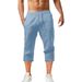 Unbeatable Quality 2025 Summer New Leisure Sports Cotton And Split Shorts Men's Jogging Pants_viptrois.com