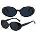 Men's Sunglasses Water Transfer Retro Small Frame Sunglasses High End Anti Ultraviolet Personalized Oval Sunglasses_viptrois.com
