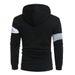 Men's Clothing autumn and winter men's fashion color matching sweatsh men's color matching hoodie hot sales_viptrois.com