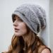Women's Hats New Winter Knitted Wool Hat For Women Warm Large Head Circumference Fashionable All Match Winter Pile Hat_viptrois.com
