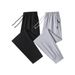 Men's Casual Cotton Cargo Pants - Slim Fit,Breathable & Comfortable Military Camouflage Print, Elastic Waist With Drawstring, Lightweight For Summer_viptrois.com