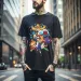 MENS WOMENS T-Shirt Mens Womens Tees Top Graphic Shirt Anime Manga Otaku T-Shirt Mens Womens Tees Top Anime Manga Tee All Size 116_viptrois.com