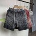 Men's Casual Shorts Lightweight Breathable Loose Fit 5-Inch Inseam Quick-Dry Beach Walking Shorts Versatile Color Palette_viptrois.com
