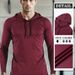 Men's Performance Hoodie - Moisture-Wicking Slim Fit Running Top For Autumn & Winter, Lightweight Quick-Dry Fitness Wear With Adjustable Hood_viptrois.com
