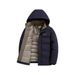 Autumn And Winter New Coat Middle-aged Men's Thickened Cotton Clothes Removable Hat Cold-proof Outer Cotton Clothes_viptrois.com