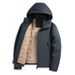 Pure Winter Goose Men's Down Inner Liner Three-in-One 0.05kg Piece Set Couple Style Windproof Waterproof Hooded Jacket_viptrois.com
