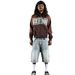 Y2K Retro Zip-Up Hoodie – 3D Dollar Print Gothic Streetwear, Oversized Unisex Pullover With Side Pockets (XS-XXXXL, Polyester, Machine Washable)_viptrois.com