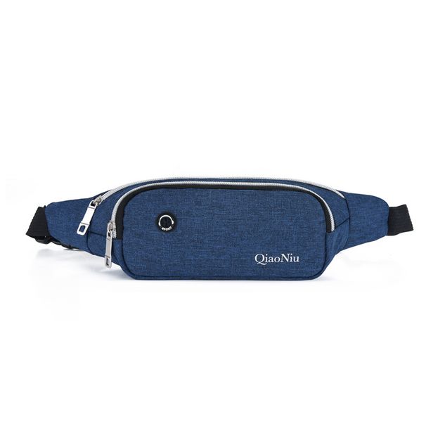 Ultra-Lightweight Nylon Waist Pack For Running, Travel & Daily Use - Adjustable Strap, Multi-Pocket Design, Water-Resistant_viptrois.com