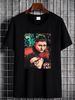 GROUP 3rd Bass Short Slevee Black T-Shirt Streetwear Fashion Graphic Unisex Casual Top For Everyday Wear Designer Clothes Soft Homme Slightly_viptrois.com