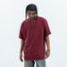 American Style Trendy Brand Pure Cotton Solid Color Loose Short Sleeve T-Shirt Unisex Street Summer_viptrois.com