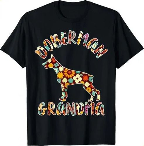 T-shirtdoberman Pinscher Dog 2026 Grandma Funny Doberman_viptrois.com