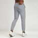 Men's Eco-Friendly Quick-Dry Stretch Jogger Pants For Running, Gym & Outdoor Activities - Breathable Recycled Nylon Blend With Elastic Cuffs_viptrois.com