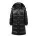 Hat Detachable Knee Length 2025 Winter New Zipper Pocket White Duck Down Warm Jacket Trendy_viptrois.com