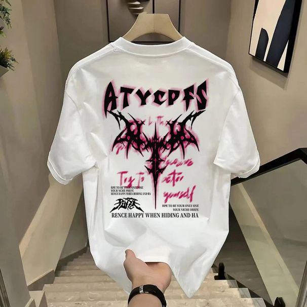 Men's Clothing Summer T Shirts Tops High End Short Sleeved T Shirts Men's New Style Inner Bottoming Shirt_viptrois.com