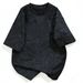 Men's Clothing Men's Heavyweight Pure Cotton Short-Sleeved Tie Dye T-Shirt Trendy Brand Loose Style Black Top For Summer_viptrois.com