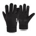 Men's autumn and winter suede gloves thick warm touch screen outdoor cycling driving delivery non slip full finger gloves_viptrois.com