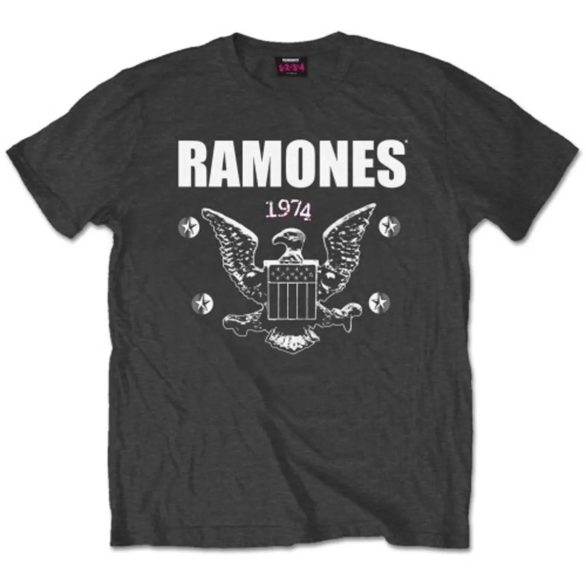1974 Ramones Eagle Authorized Mens T-Shirt Mens Womens Tees Top-_viptrois.com
