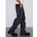 Men's Clothing American Cleanfit Retro Snowflake Washed Jeans For Men Heavy Duty Distressed Ripple Pleated Vibe Straight Pants_viptrois.com