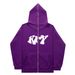2023 Dark Butterfly Unisex Hoodie Gothic Couple Harajuku Oversized Zipper Sweatshirt_viptrois.com