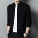 1 Aoshi Sheep Brand Pure Wool For Men, Autumn And Winter Thick Knitted Cardigan, Trendy Middle-aged Dad Men's Sweater_viptrois.com
