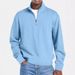Men's Clothing New Autumn Long Sleeve Zipper Men's Casual Tops Sportswear_viptrois.com