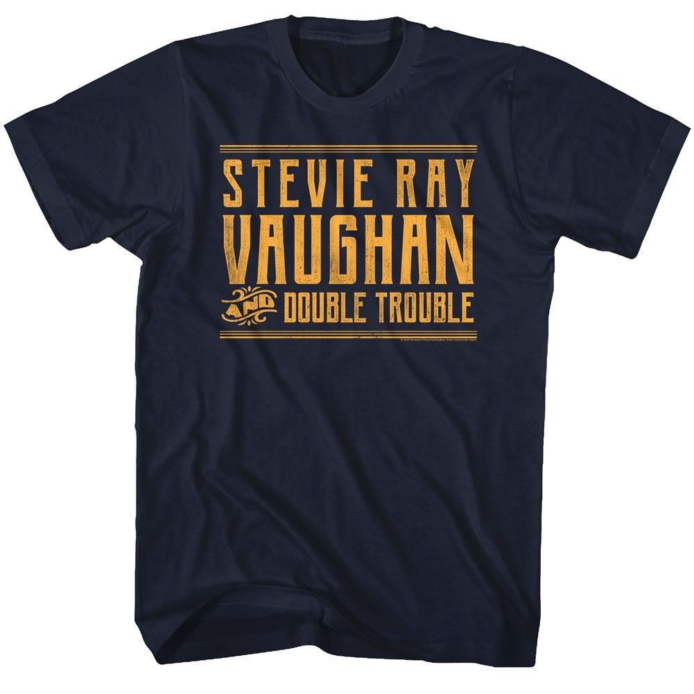 Stevie Ray Vaughan Double Trouble Music Shirt_viptrois.com