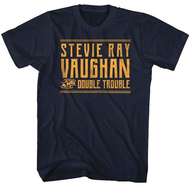 Stevie Ray Vaughan Double Trouble Music Shirt_viptrois.com