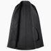 Premium Wool Blend Overcoat For Men – Mid-Length British-Style Trench Coat With Notch Lapel (M/170-XXXXL/195, 3 Versatile Colors)_viptrois.com