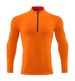 Men's Clothing Running Long-Sleeved Men's Sports T-Shirt Fitness Training Quick-Drying Clothes Stand-Up Collar Half-Zip Tights Breathable_viptrois.com