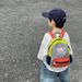 New Kids Backpack - Lightweight Canvas School Bag With Ergonomic Back Support, Simple Style Backpack For Boys & Girls (Back To School Season)_viptrois.com