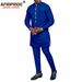 Men's clothing African national printing batik cotton men's casual set_viptrois.com