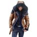 Men's Premium Fur-Lined Parka - Heavyweight Winter Coat With Detachable Hood, Water-Resistant PU Shell (1.35kg)_viptrois.com
