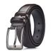 Belt new men's iron pin buckle pu belt business simple belt men's high end spot belt men_viptrois.com