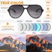 Sunglasses Men Women Retro Aviator Glasses - 70s Vintage Pilot Glasses Glasses For UV400 Protection Sunglasses_viptrois.com