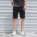 Men's Clothing Fashion Solid Color Denim Shorts Men's Casual Ripped Pants Washed Beach Pants Brushed Shorts Men_viptrois.com