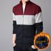 Loom Cross-Border Foreign Trade Dropshipping Autumn Winter Men's Zipper Fleece Lined Thickened Knitted Cardigan Stand Collar_viptrois.com