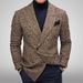 2024 Autumn New Wear British Style Gentlemen's Casual Suit Men's Coat_viptrois.com