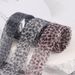 Shoe Accessories 2.5cm widened shoelaces leopard pattern silk lace shoelaces flat wide snow yarn straps_viptrois.com