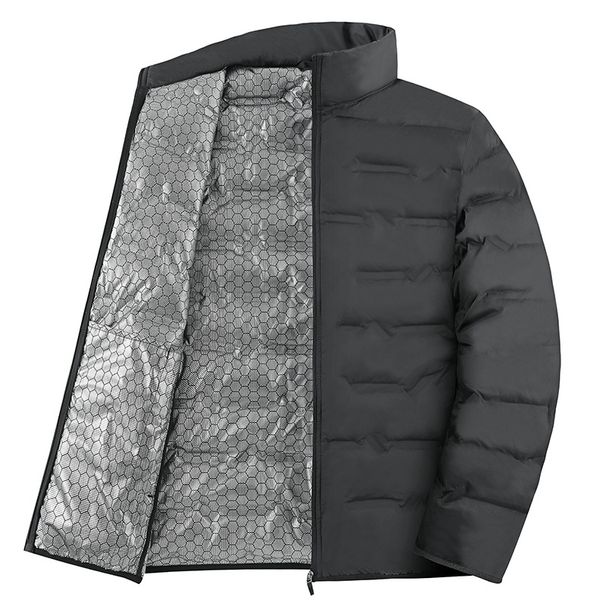 Men's & Women's Lightweight Down Jacket – 80% White Duck Feather With Graphene Lining (M-5XL, Slim Fit, Thermal -20°C, Black/Blue/Burgundy)_viptrois.com