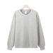 Havywight Cotton Crw Nck Solid Color Koran Styl Loos Casual Long Slv Mn's Flc Swatshirt In Stock_viptrois.com