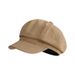 All Match Beret For Girls In Spring And Summer, Small Octagonal Hat With Face Revealing Style, Retro British Style Newsboy Hat, Painter Hat_viptrois.com